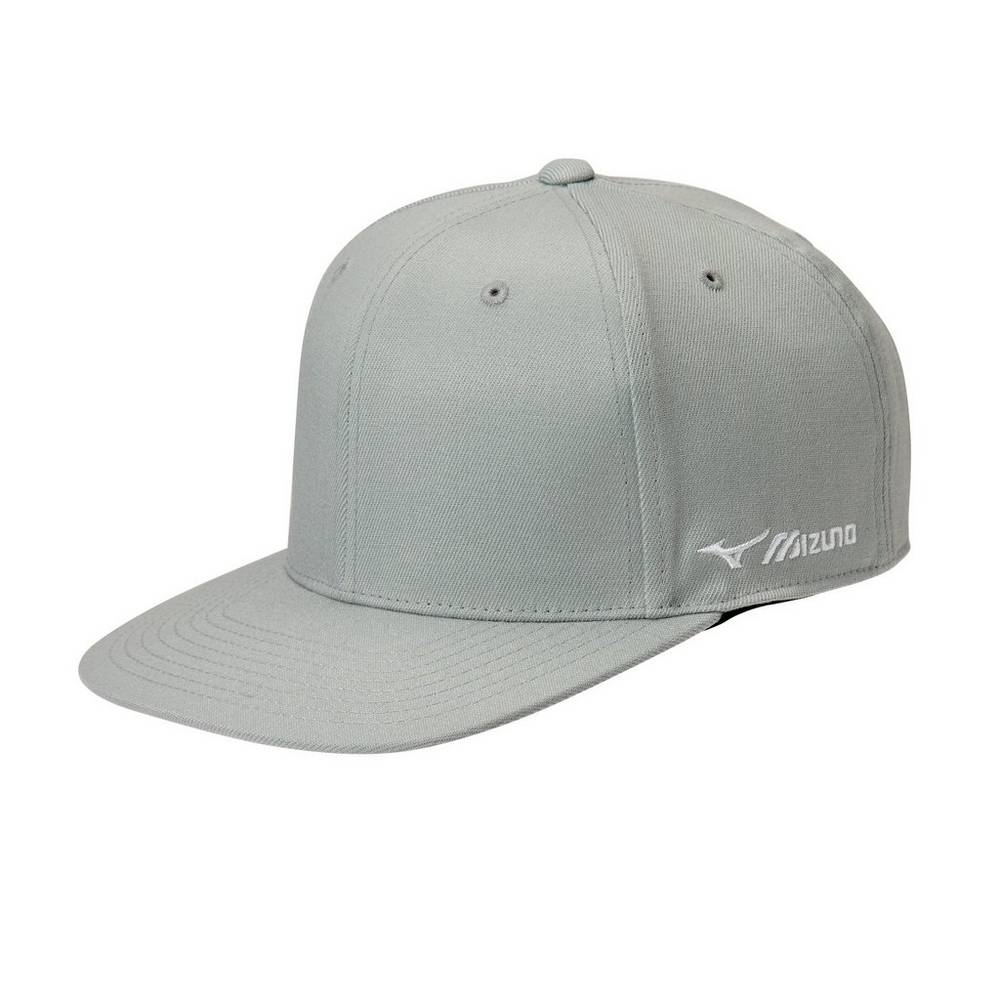 Panske Čiapky Mizuno Team Snapback Siva Vypredaj YZUF40231